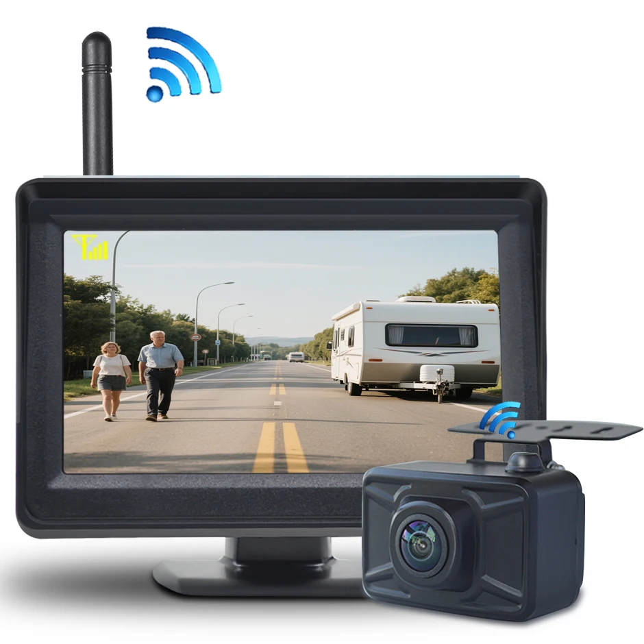 Monitor Wireless HD 4.3 inci K - Trail Camera Infrared ulasan dan harga