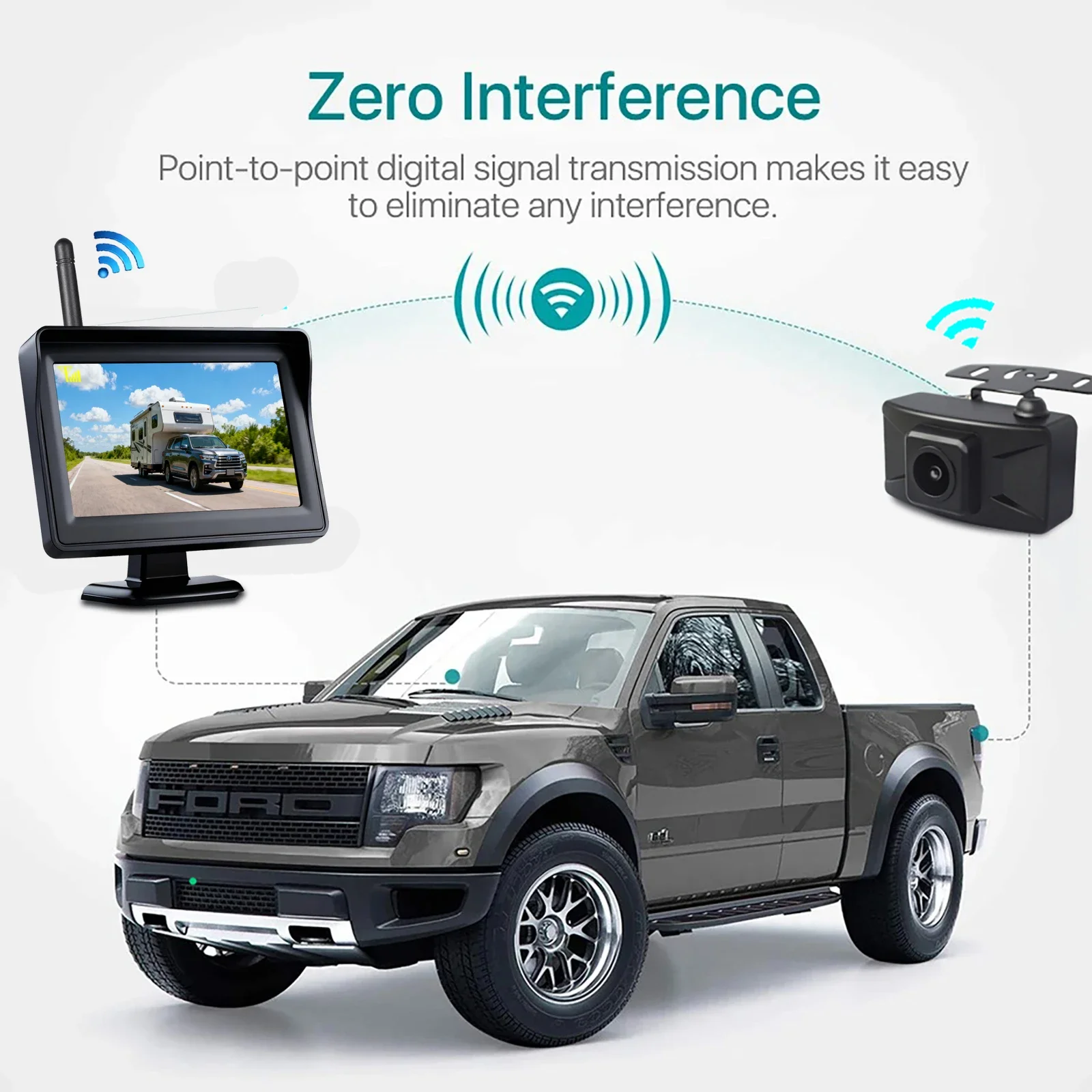 Monitor Wireless HD 4.3 inci K - Trail Camera Infrared ulasan dan harga