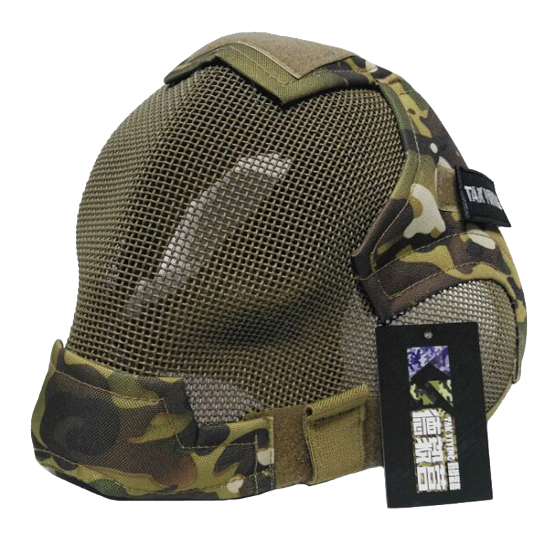 TAK YIYING Masker Airsoft Full - Camo Face Paint ulasan dan harga